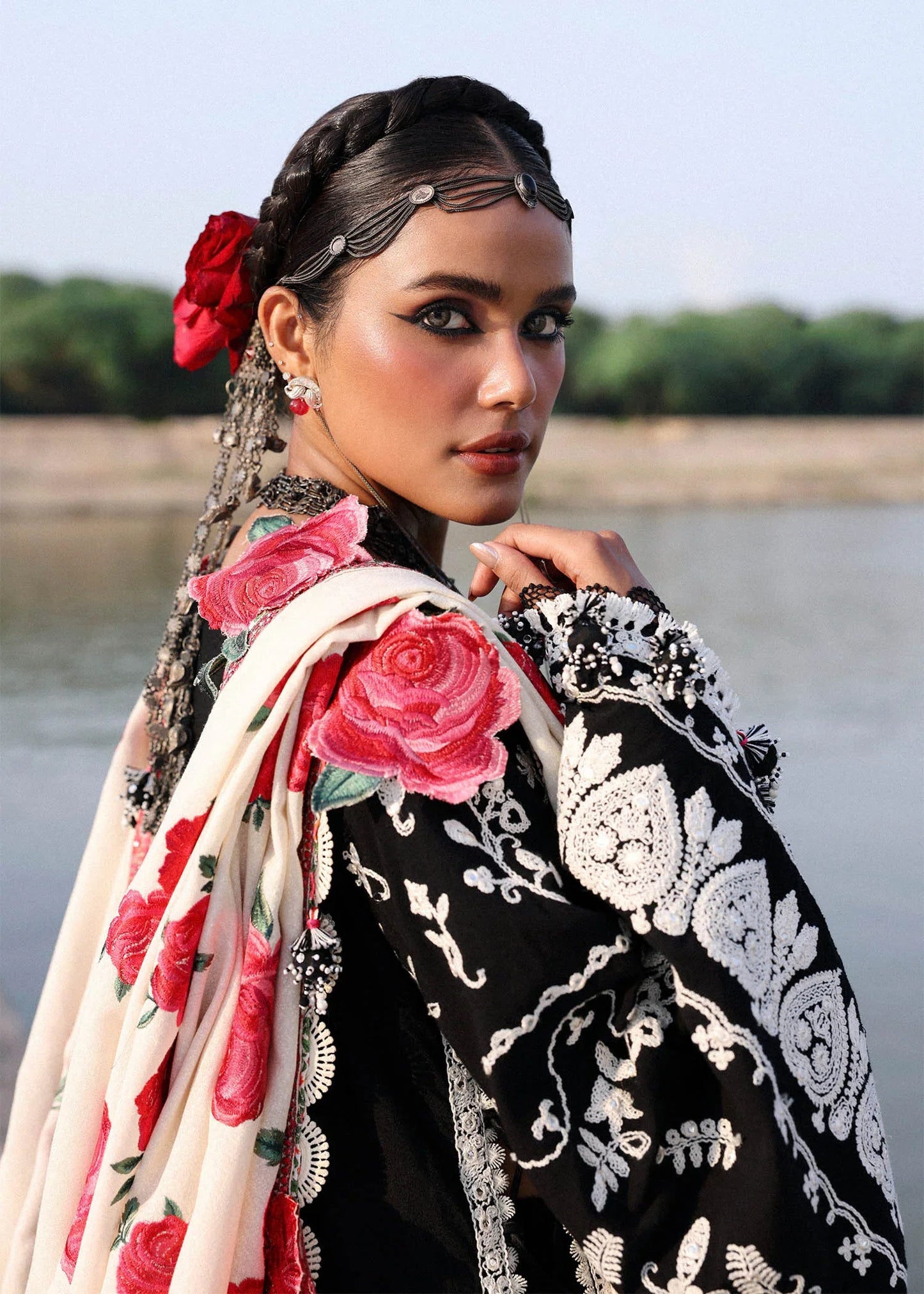 Karandi Unstitched '25 - Rose