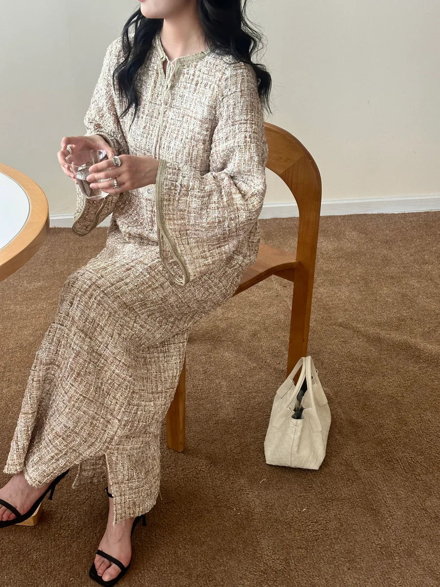 Zozo Tweed Dress