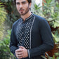 GREY HAND EMBROIDERY KURTA PAJAMA