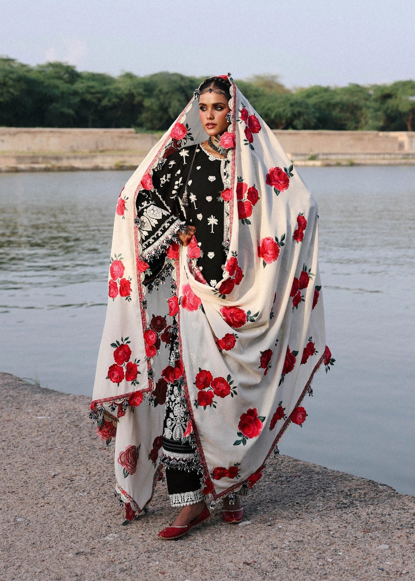 Karandi Unstitched '25 - Rose