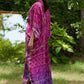Mayna festive'24 - Zahli Magenta Ombre Kaftan