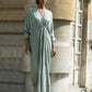 Kaftans - Aqua Silk