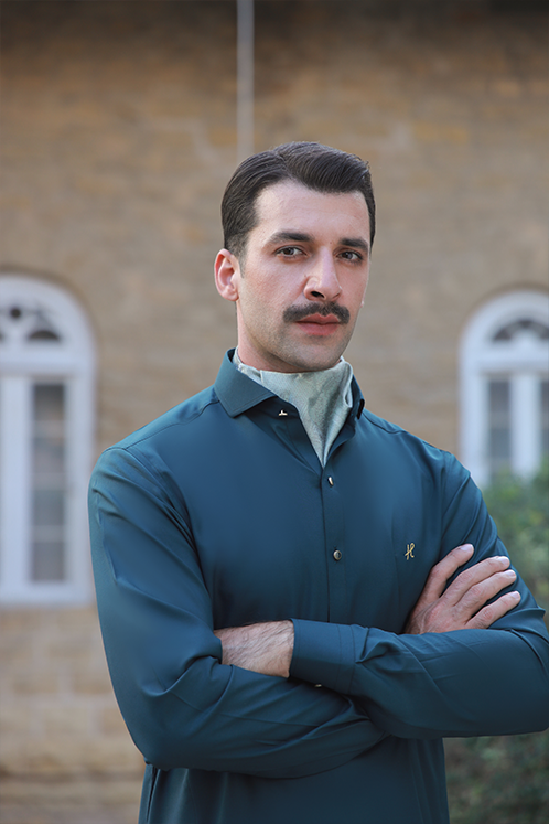 TEAL GREEN WASH N WEAR SHALWAR KAMEEZ