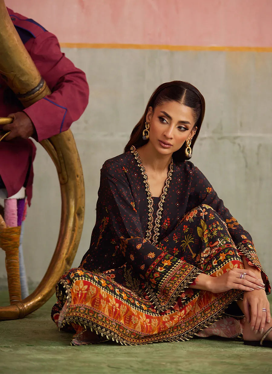Mayna Festive Prints '25 - Odina Onyx Shirt