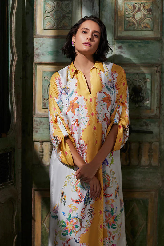 Resort Wear '25 - Saffron Radiance