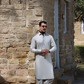 PASTEL GREY BOSKY SHALWAR KAMEEZ