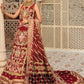 Wedding Collection - Unstitched - Scarlet - 2A - Sale