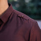 BROWN COTTON SILK KURTA PAJAMA