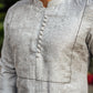 -XARTAJ- GREY KURTA PAJAMA