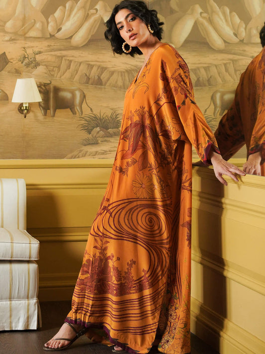 Kaftans '24 - GYPSY KAFTAN (ORANGE)