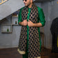 Bottle Green Silk Kurta Pajama