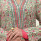 Roshni  Kurta - Mint & Pink