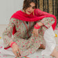 Roshni  Kurta - Mint & Pink