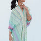 Lea Spring '23 - Allison Aqua Kaftan