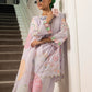 Stitched Embroidered Raw Silk Shirt + Shalwar