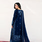 Ready To Wear SS '26 - NAVY BLUE LUXURY EMBROIDERED LAWN 3PCS SET | NPA3-26414