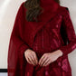 Ready To Wear SS '26 - MAROON LUXURY EMBROIDERED LAWN 3PCS SET | NPA3-26419