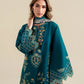 Ready To Wear SS '26 - RICH TEAL LUXURY EMBROIDERED 3PCS SET | NPA3-26421