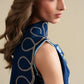 Ready To Wear SS '26 - DEEP BLUE LUXURY EMBROIDERED 3PCS SET | NPA3-26426