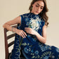 Ready To Wear SS '26 - DEEP BLUE LUXURY EMBROIDERED 3PCS SET | NPA3-26426
