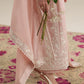 BLUSH PINK LUXURY EMBROIDERED 3PCS SET