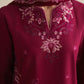 Ready To Wear SS '26 - DEEP PINK LUXURY EMBROIDERED 3PCS SET | NPA3-26425
