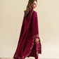 Ready To Wear SS '26 - DEEP PINK LUXURY EMBROIDERED 3PCS SET | NPA3-26425