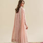 BLUSH PINK LUXURY EMBROIDERED 3PCS SET