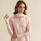 BLUSH PINK LUXURY EMBROIDERED 3PCS SET