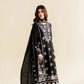 Ready To Wear SS '26 - BLACK LUXURY EMBROIDERED 3PCS SET | NPA3-26422