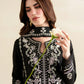 Ready To Wear SS '26 - BLACK LUXURY EMBROIDERED 3PCS SET | NPA3-26422