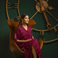 Kaftans - Kf-15222-Fuchsia