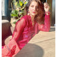Long Embroidered Angarkha With Statement Dupatta