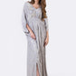 Kaftans - Kf# 12813-Steelgrey
