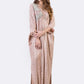 Kaftans - Kf# 12813-Teapink