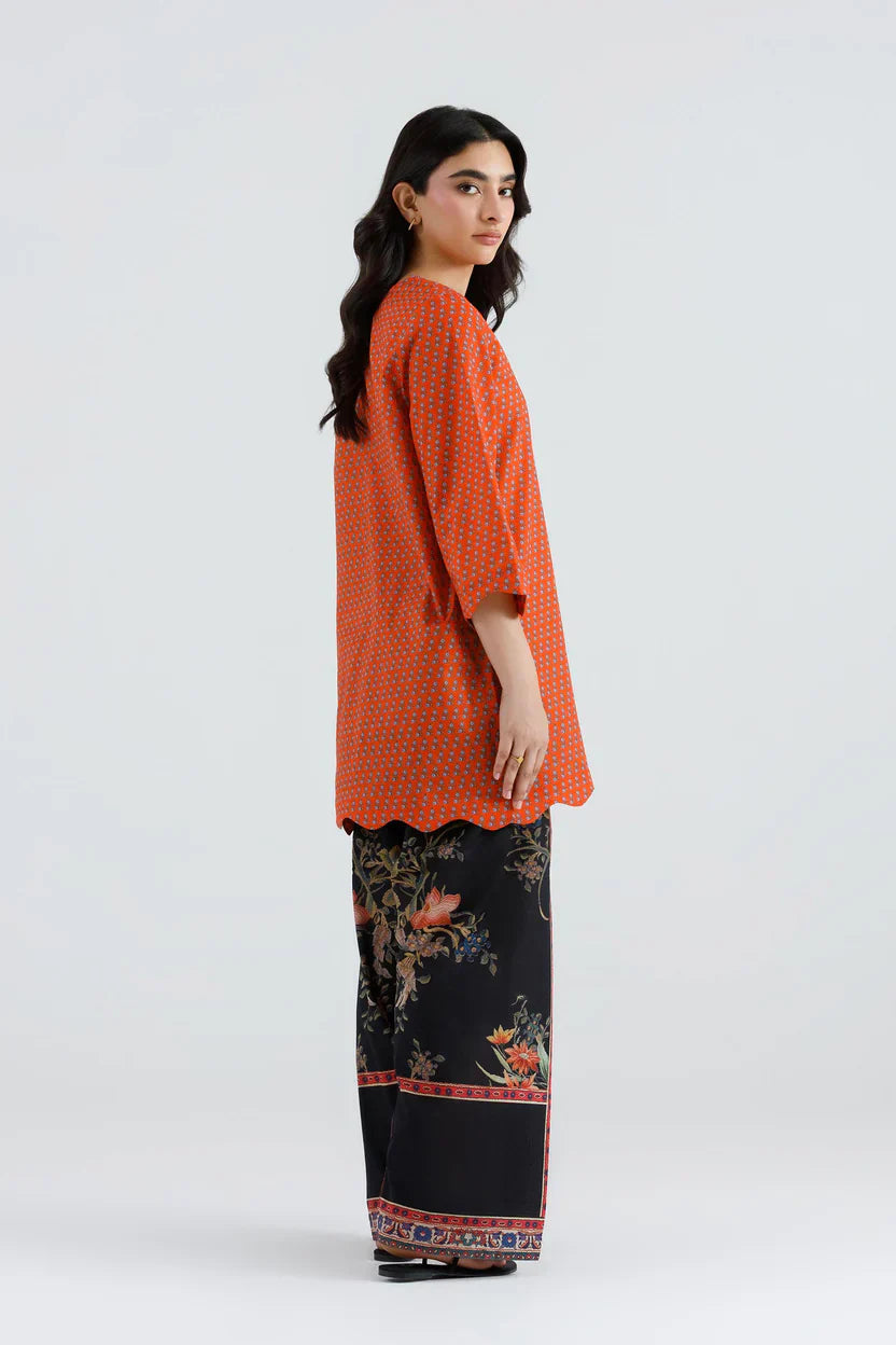 Eid Edit '26 - Stitched Printed Lawn Shirt+ Shalwar | SS26BSP178P2T