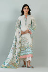 Eid Edit '26 - Stitched Printed Lawn Shirt+ Dupatta | SS26BSP185P2D