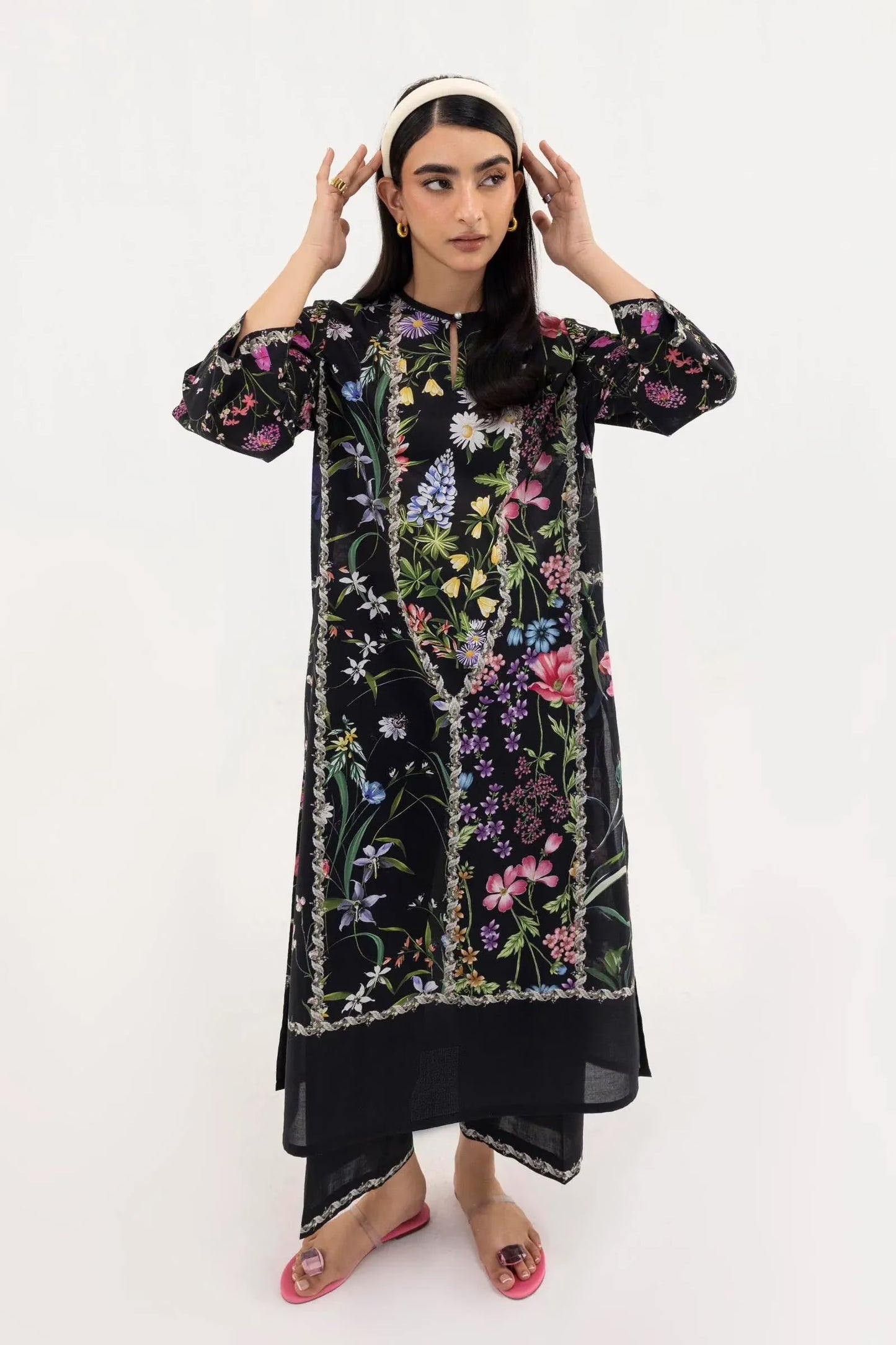 New In '26 - Stitched Printed Lawn Shirt+ Culotte | SS26BSP208P2T