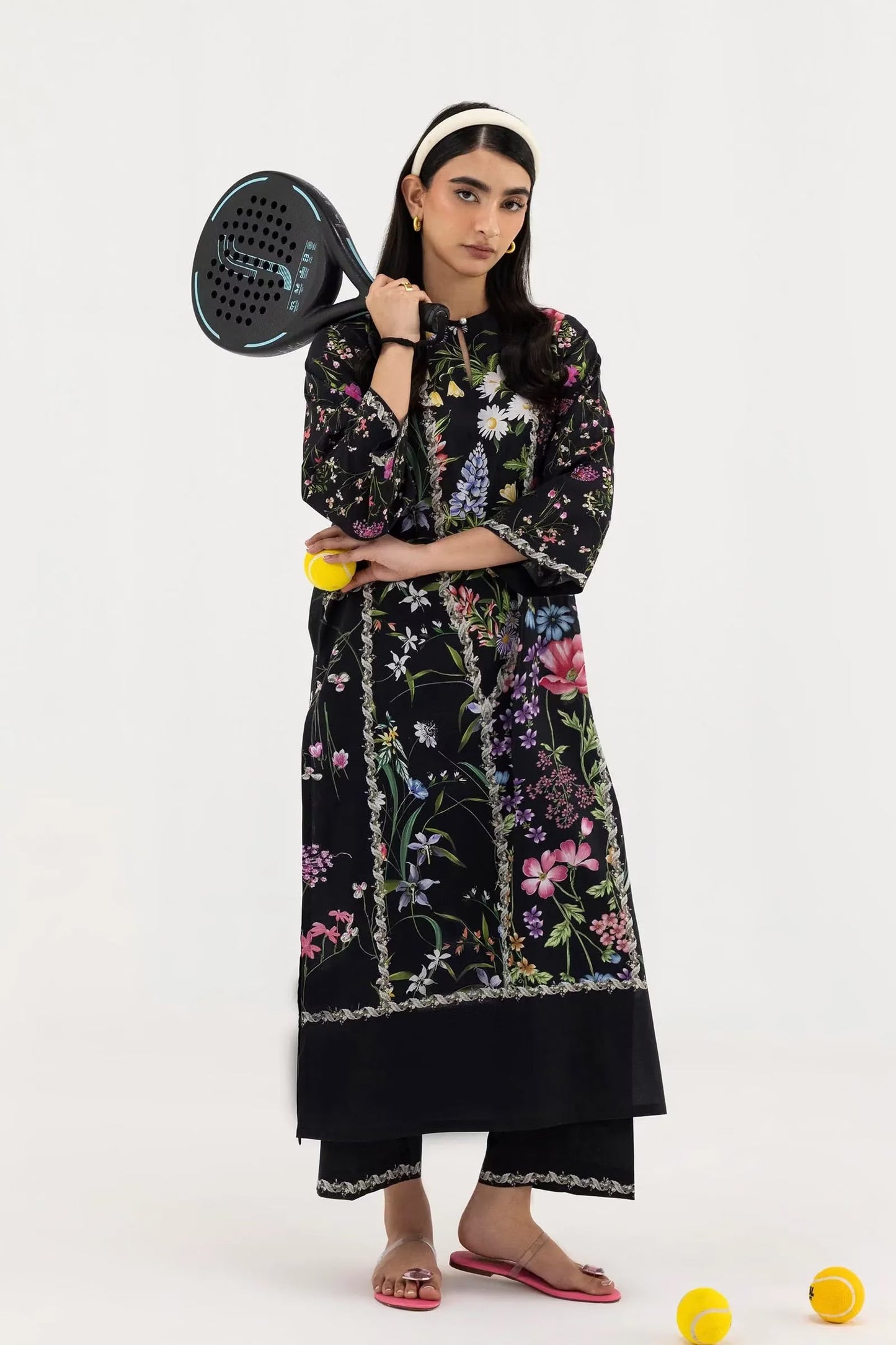 New In '26 - Stitched Printed Lawn Shirt+ Culotte | SS26BSP208P2T