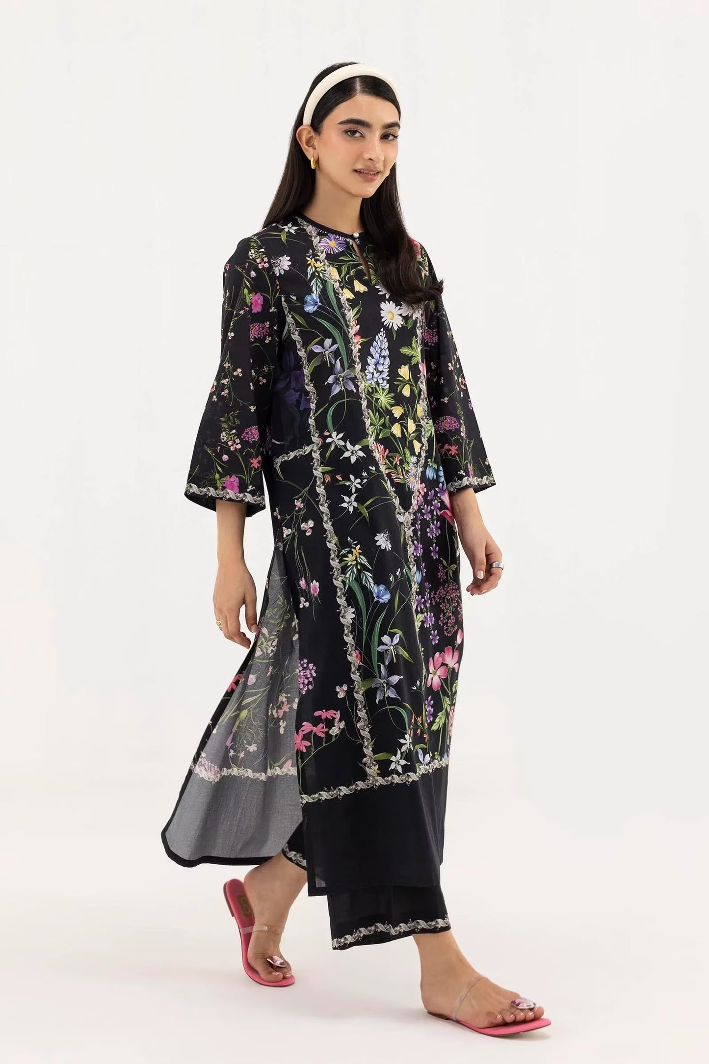 New In '26 - Stitched Printed Lawn Shirt+ Culotte | SS26BSP208P2T