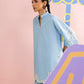 New In '26 - Stitched Embroidered Lawn Shirt+ Culotte | SS26ESE316P2T