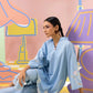 New In '26 - Stitched Embroidered Lawn Shirt+ Culotte | SS26ESE316P2T