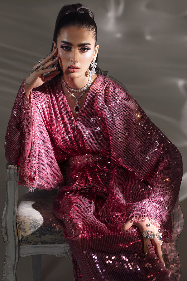 Lueur D'or Demi Couture '25 - ‘BLUSH PAILLETÉ (EP-21401)