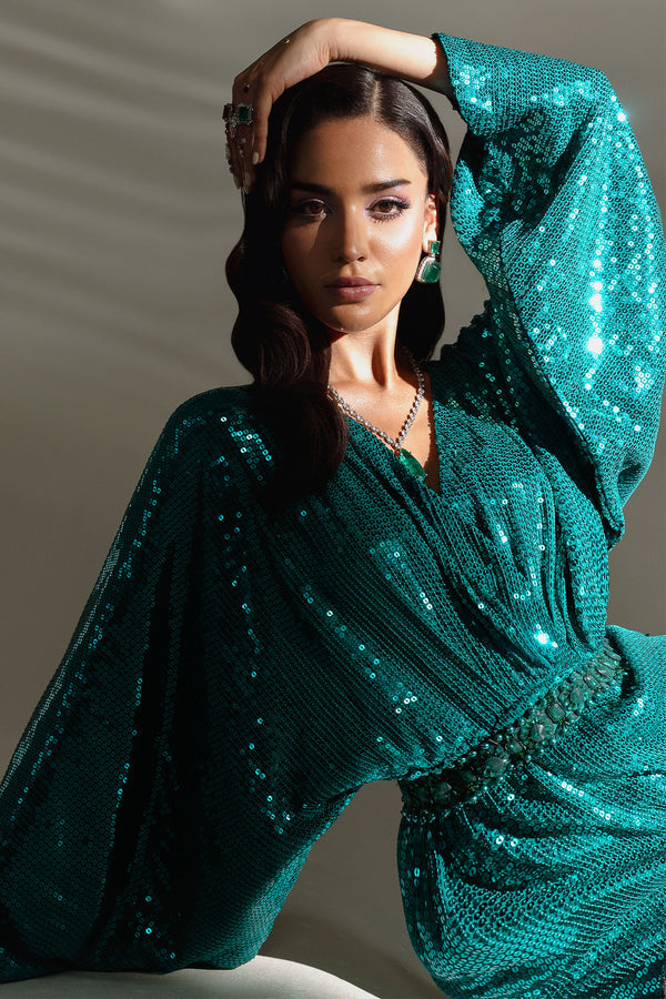 Lueur D'or Demi Couture '25 - ÉMERAUDE BRILLÉ (EP-21411)