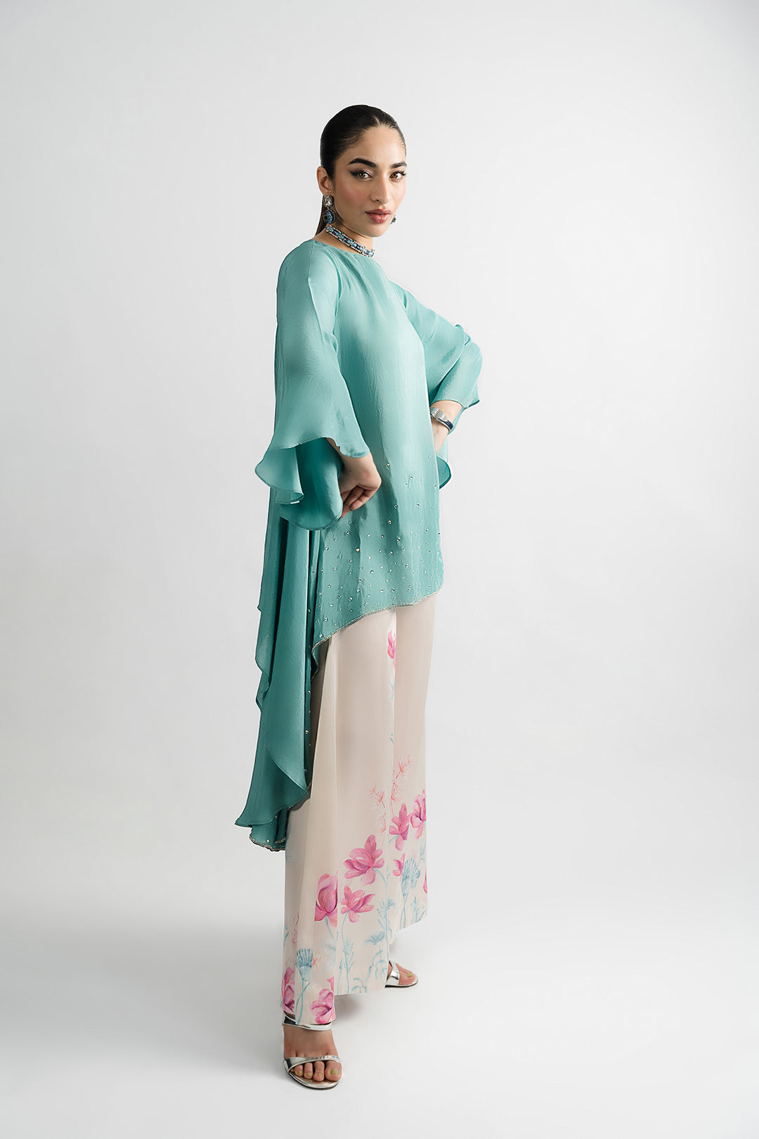 Passu Festive Edit '25 - Irga Asymmetrical Dress