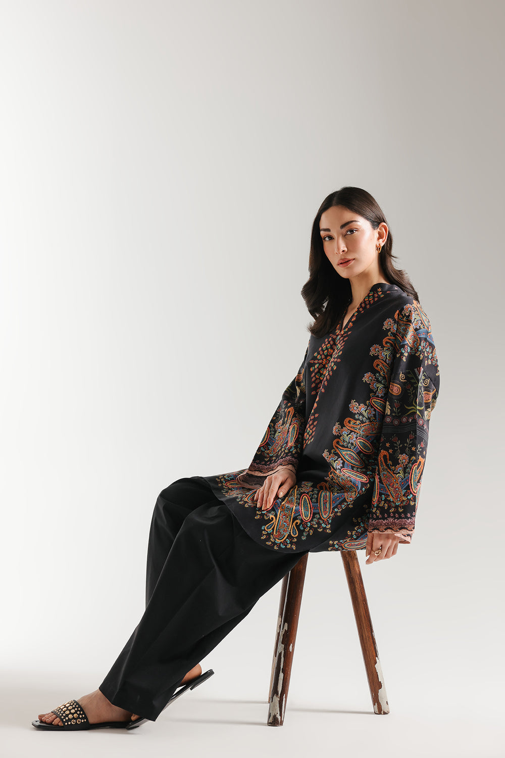 Women Casual SS '26 Drop II -PRINTED KURTI  | E8355/102/901
