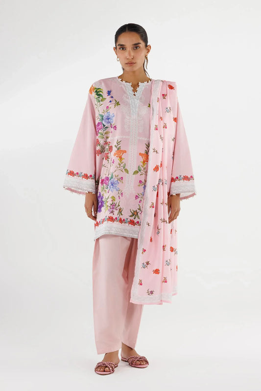 New In '26 - Stitched Printed Lawn Suit | SS26MHY103BP3