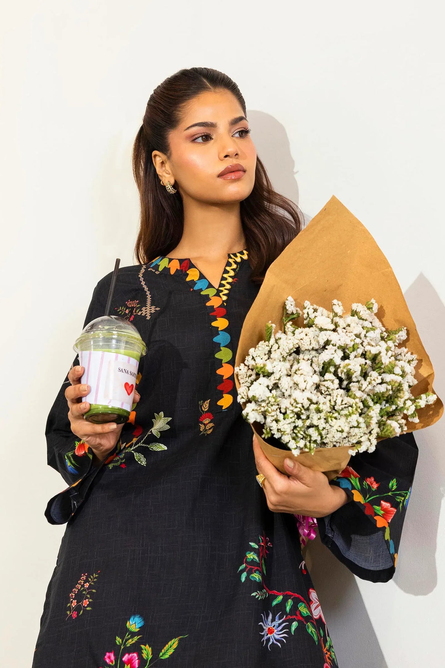 New In '26 - Stitched Printed Lawn Shirt+ Shalwar | SS26BSP213P2T