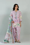 Eid Edit '26 - Stitched Printed Muzlin Suit | SS26MUZ114AP3