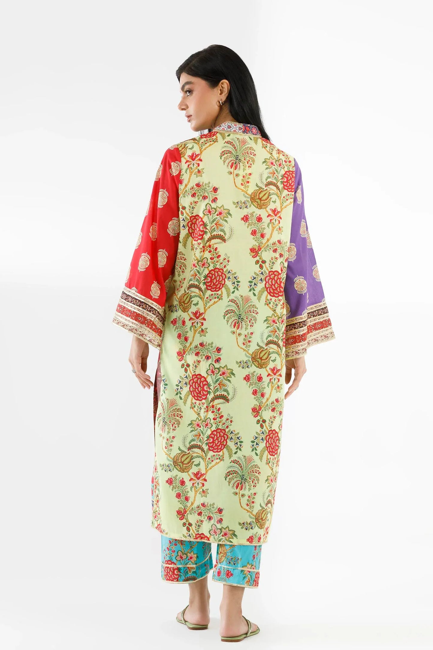 New In '26 - Stitched Embroidered Lawn Shirt+ Culotte | SS26BSP223P2T